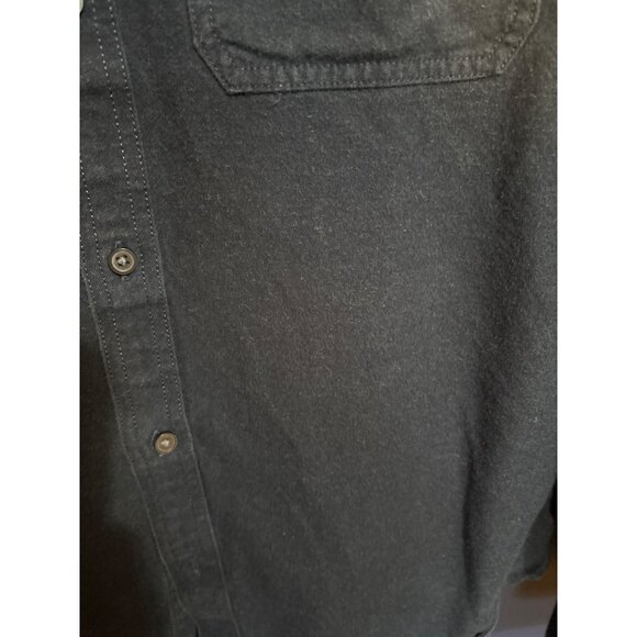 Everlane Mens Blue Long-Sleeve Button-Down Shirt With Dual Chest Pockets Medium - Picture 3 of 4